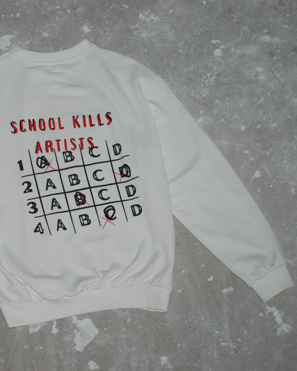 School Kills Artists Crewneck