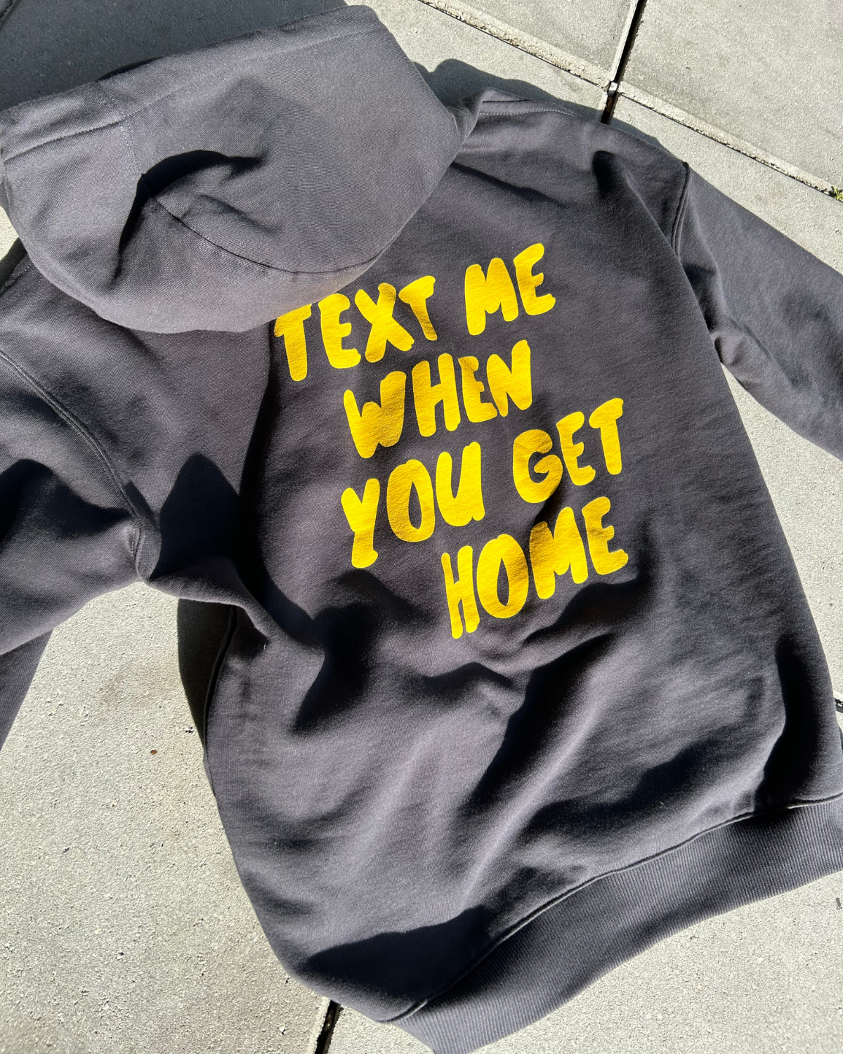 Text Me Heavyweight Hoodie