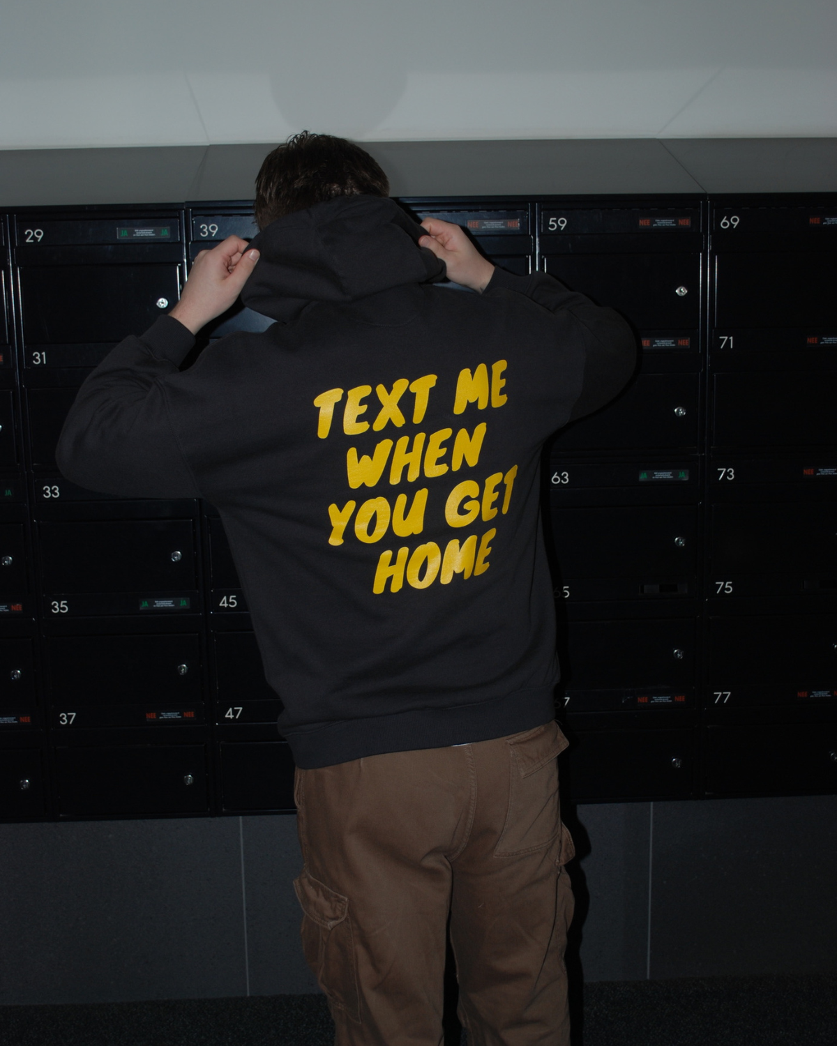 Text Me Heavyweight Hoodie